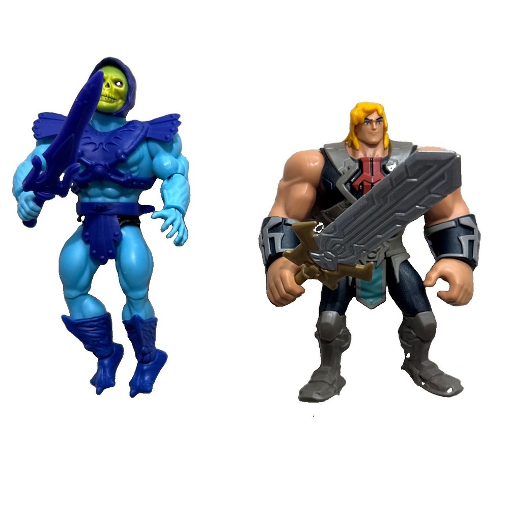 Masters of the Universe He-Man & Skeletor Action Figure Lot Mattel MOTU 2020